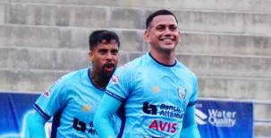 Edwin Maldonado anotó un golazo y fue clave para la victoria de Génesis PN en la casa de Lobos UPNF. Foto cortesía Génesis.