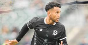 Juan Carlos Obregón ahora juega para Brooklyn FC en la segunda división de Estados Unidos. Foto cortesía Brooklyn FC.