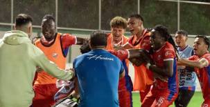 Estrella Roja sacó otra victoria por la mínima en la casa de Real Sociedad. Foto archivo.