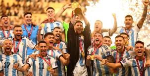 'Papu' Gómez fue campeón del Mundo con Argentina en Qatar 2022 tras ganarle a Francia en la gran final.