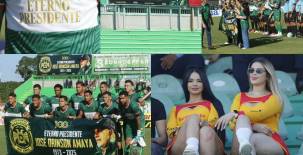 Marathón tuvo actos de homenaje para su expresidente, Orinson Amaya. ¿Por qué no jugó Alexy Vega, Rubilio Castillo y 'Kalushita' Fernández? Y las hermosas chicas que adornan el Yankel Rosenthal.