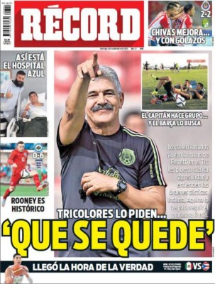 Las portadas de hoy en los principales diarios deportivos del mundo