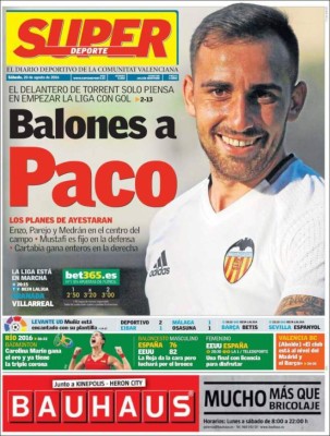 Las principales portadas de periódicos en el mundo de este sábado 20 de agosto