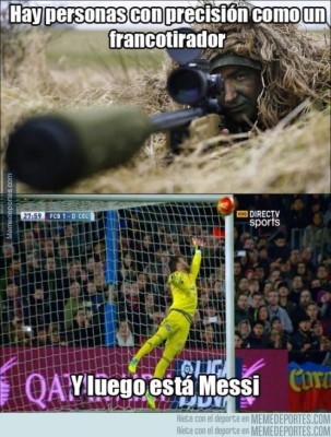 Elogios a Messi y bullying a Cristiano tras triunfo del Barcelona ante Sevilla en memes