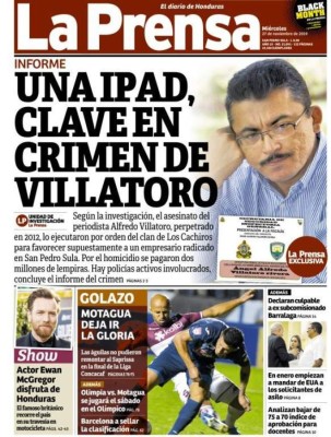 Los medios: Euforia en Costa Rica: 'El nuevo rey”; dolor en Honduras: 'Amargo final”