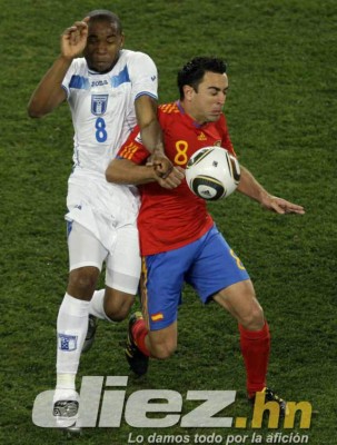Fotos de Honduras en su debut en Sudáfrica 2010