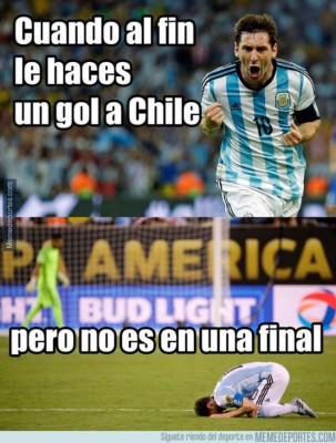 Los memes de la goleada de Brasil y del sufrido triunfo de Argentina