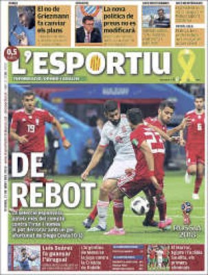 PORTADAS: Halagos a Cristiano Ronaldo y críticas para España