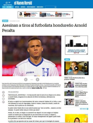 Honduras, en boca de todo el mundo por asesinato de Arnold Peralta