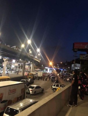 FOTOS: Segundo día del paro nacional de transporte en Honduras