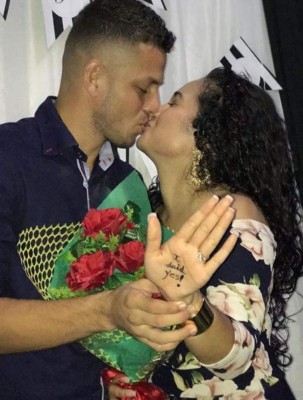 Futbolista de Motagua Marcelo Santos anuncia que contraerá matrimonio con su novia de seis años de relación