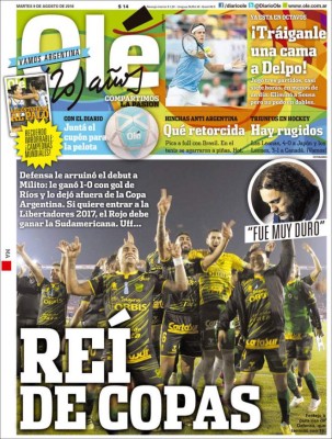 PORTADAS: Lo que el mundo amaneció diciendo este martes 09 de agosto