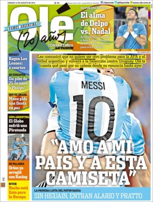 PORTADAS: Lo que el mundo amaneció diciendo este sábado 13 de agosto