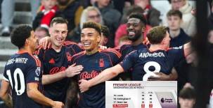 Nottingham Forest da un paso a la salvación en la Premier League.