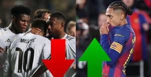 Barcelona sigue prendido en el liderato de La Liga luego de los de Raphinha y Dani Olmo.