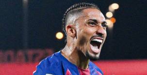 Raphinha derribó el muro del Osasuna y le da un importante triunfo al Barcelona que ve de muy lejos al Real Madrid