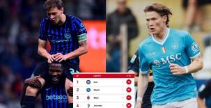 Inter de Milán receta goleada y acaricia el 'Scudetto': esta es la distancia que le llevan al Napoli en la tabla de la Serie A
