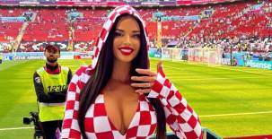 La modelo croata Ivana Knoll revela los mensajes que recibía de jugadores durante el Mundial de Qatar