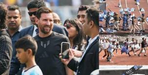 Messi puso en peligro su vida en la India y el vandalismo que se hizo en el estadio: Ni siquiera pudimos verle la cara