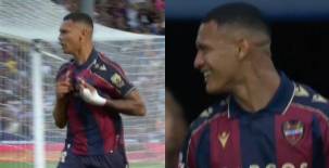 VIDEO: de esta forma marcó Kervin Arriaga su primer gol con el Levante en la Liga Española; volea y baile incluido