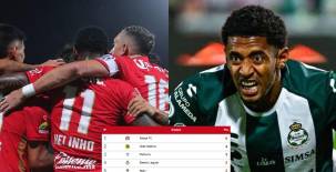 Santos y el Choco Lozano no pudieron ante el campeón: así va la tabla de posiciones de la Liga MX tras el triunfo de Toluca