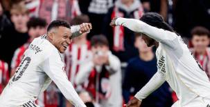 Real Madrid, tras doblete de Mbappé, goleó al Athletic y mete presión a Barcelona en el liderato de la Liga Española