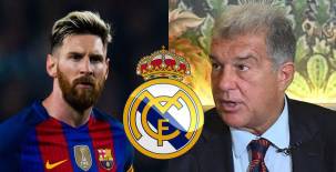 Messi sorprendió visitando el Camp Nou y Laporta se ha referido a eso.