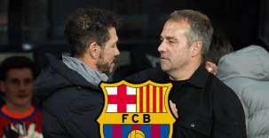 Hansi Flick ha habla de la vuelta contra el Atlético.