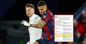 Levante ya conoce los partidos que perderá a Kervin Arriaga tras la expulsión que sufrió ante Valencia.