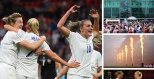 El fútbol femenino sigue en crecimiento y así se puede confirmar tras el partido inaugural de la Eurocopa que disputaron Inglaterra y Austria en el estadio Old Trafford de Mánchester.