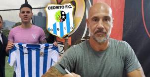 Miguel Rebollo y German Noce trabajarán con el Cedrito FC del ascenso hondureño.