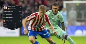 Atlético de Madrid venció 3-1 al Levante del hondureño Kervin Arriaga.