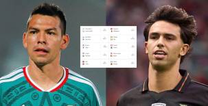 México y Portugal se enfrentan en el partido más llamativo de la jornada.