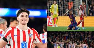 Atlético silencia al Barcelona y acaricia las semifinales de Champions: Julián Álvarez anotó un golazo de tiro libre
