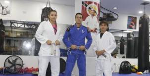 José Miguel Zúniga es el instructor de jiu-jitsu de los hondureños Diego Garay y Susana Desiré Connor.