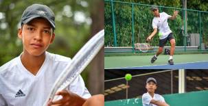 Christofer, la promesa del tenis hondureño que en silencio recorre las canchas de Centroamérica, México y Latinoamérica labrando una historia set a set.