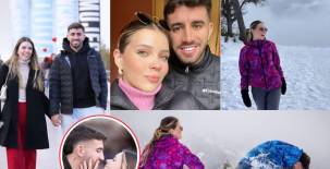 El delantero de Motagua, Agustín Auzmendi, está disfrutando junto a su novia, Cecilia García, un romántico y emocionante viaje por Argentina. Fotos: Instagram de Cecilia.