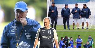 Hernán ‘Bolillo’ Gómez en sus labores al mando de la Selección de Honduras. Foto: Archivo DIEZ.