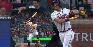 Mauricio Dubón sigue con su temporadón en los Bravos de Atlanta: así destacó ante Athletics y terminó como MVP