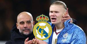 Erling Haaland no estuvo en el juego ante Leeds United.