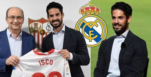 Isco fue presentado como nuevo futbolista del Sevilla y lanzó un par de dardos al Real Madrid.
