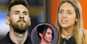 La periodista dio su versión sobre la situación que la involucra con Lionel Messi.