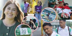 El estadio Excélsior se viste de gala: hermoso tifo del Platense, el gesto de Alexy Vega y las bellas mujeres que enamoran en Puerto Cortés. Foto: Neptalí Romero.