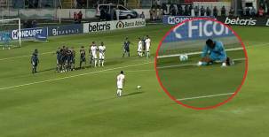 ¡Oso tremendo de Luis Ortíz! Así fue el error del portero de Motagua que derivó en el gol de Edwin Rodríguez