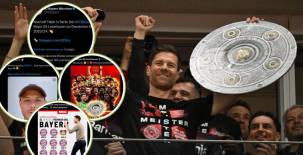 Un ex Real Madrid felicitó a Xabi Alonso: Bayer Leverkusen ganó su primera Bundesliga tras once títulos seguidos del Bayern y así reaccionó la prensa internacional.