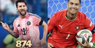 Lionel Messi marcó dos goles para recortar distancia con Cristiano Ronaldo en los máximos goleadores de la historia.