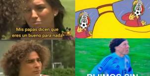 Memo Ochoa es víctima de los memes luego de la derrota de México ante Estados Unidos en la final de la Liga de Naciones de Concacaf. Todos piensan que pudo hacer más en el gol de Tyler Adams.