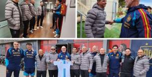 la delegación administrativa de la Federación de Fútbol de Honduras sostuvo una serie de sesiones de trabajo con sus homólogos de la Real Federación Española de Fútbol, consolidando un valioso intercambio de conocimientos