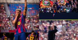 Barcelona terminó sufriendo: con solitario gol de Araujo, el equipo de Flick derrota al Rayo y se alejan más en el liderato