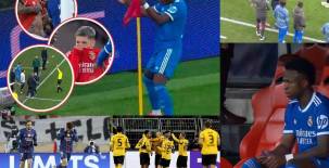 Vinicius fue protagonista: por qué se suspendió el Real Madrid-Benfica, la humillada al brasileño y el que no estará en el Bernabéu. PSG remontó, Borussia aprovechó la localía y Galatasay goleó.